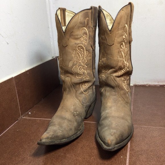 Rudel 90s women  leather cowboy boots - Picture 4 of 10